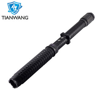 TW-X10 Extendable 485mm Stun Guns Baton with Electric Shock for Self Defense