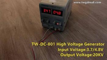 High Voltage Transformer Generator for DC 4.8V to 20000V Boost Step-up Power Module