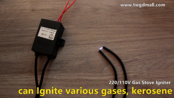 110V/220V Input Electronic pulse igniter with battery for gas burner/oven/stove